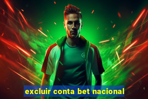 excluir conta bet nacional